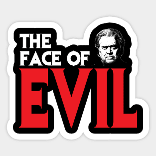 face of Evil Sticker